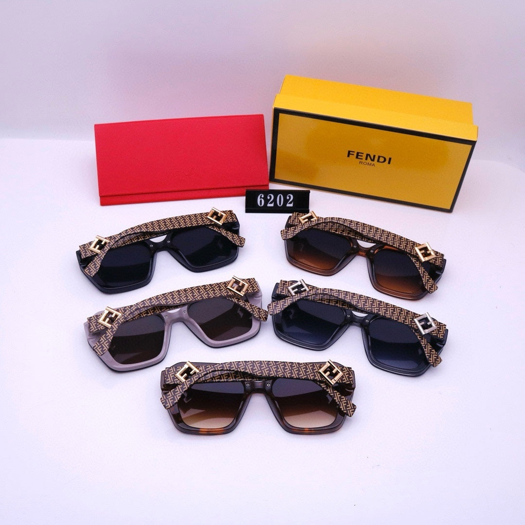 Fashion hot 5 color sunglasses 6202s-sss62