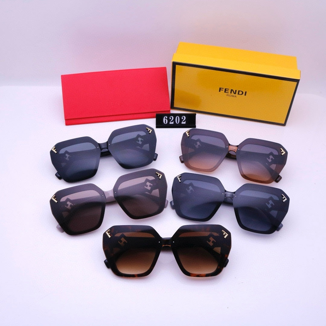 Fashion hot 5 color sunglasses 6202s-sss62