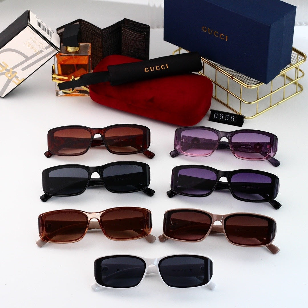 Fashion hot 7 color sunglasses 0655s-sss62