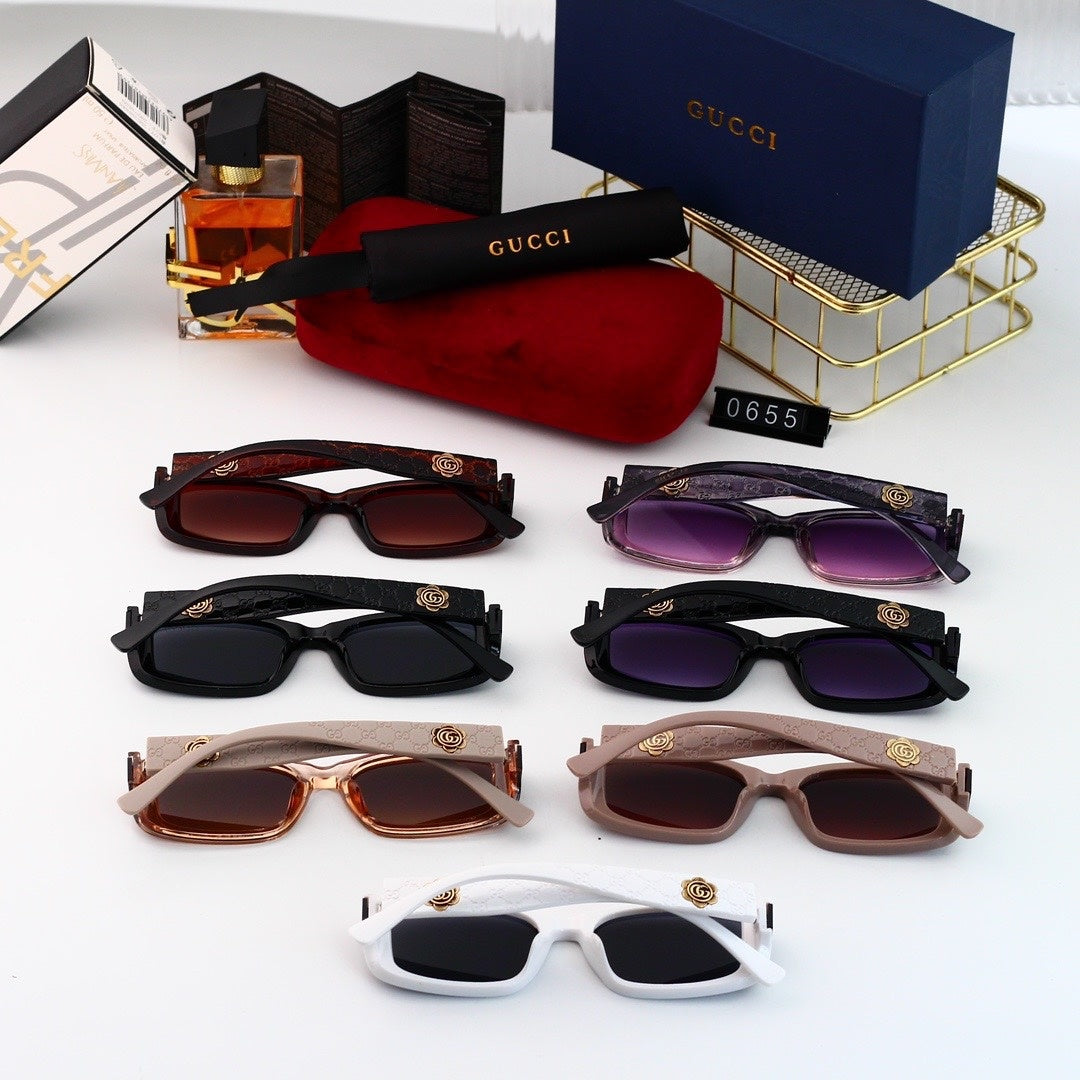 Fashion hot 7 color sunglasses 0655s-sss62