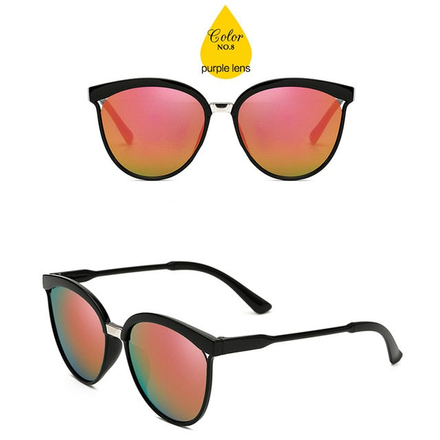 LeonLion Candies Brand Designer Cat Eye Sunglasses Women Luxury Plastic Sun Glasses Classic Retro Outdoor Oculos De Sol Gafass-sss62