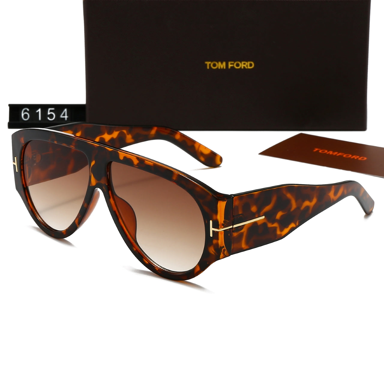 Fashion cat-eye sunglasses 6154s-sss62